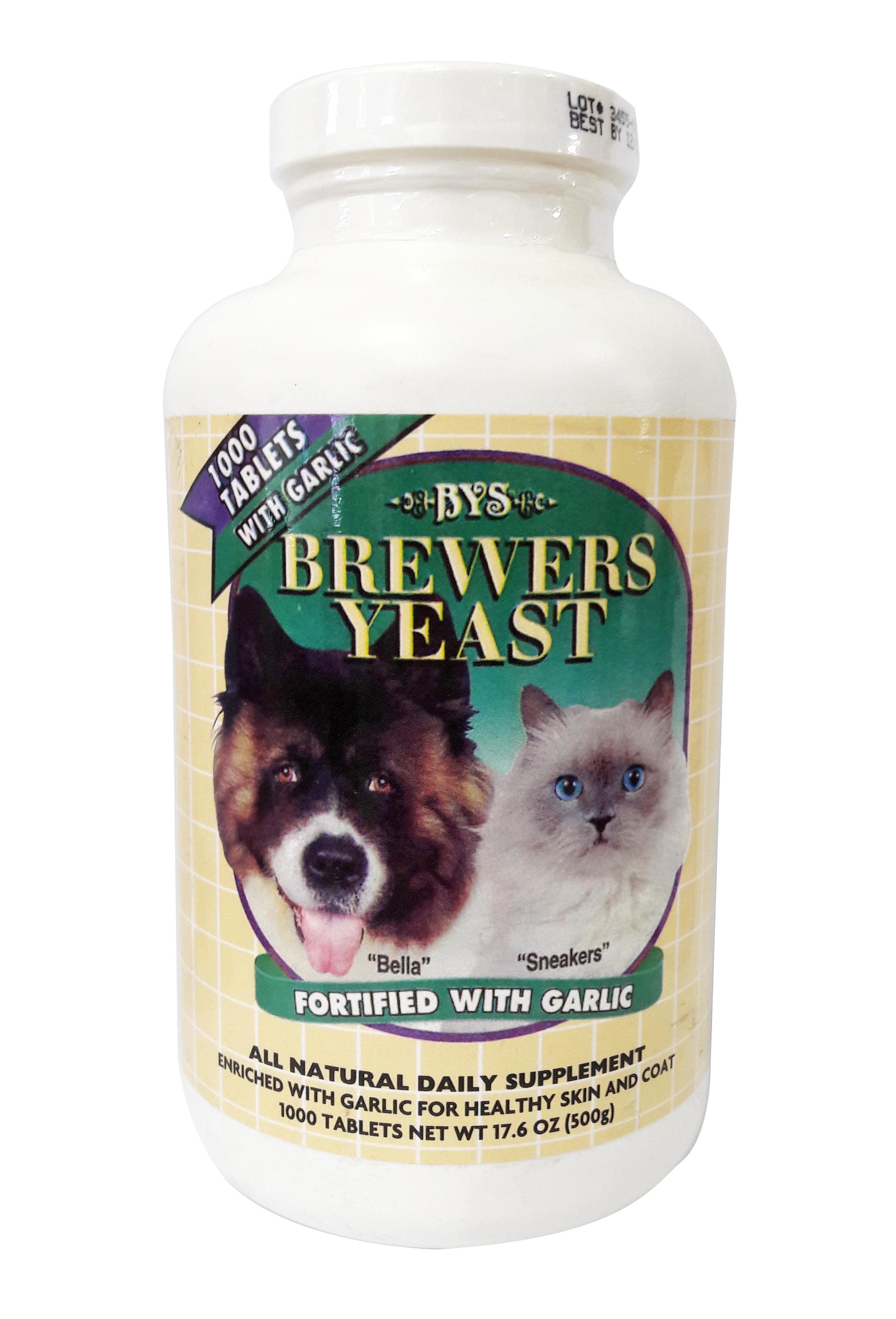 BYS Brewers Yeast 1000 Tablets (500g)